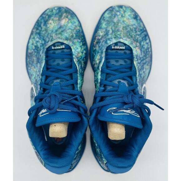 NEW Nike Lebron XXI ''Abalone'' Industrial Blue FN0708-400 Men’s Size Multi - Picture 5 of 7